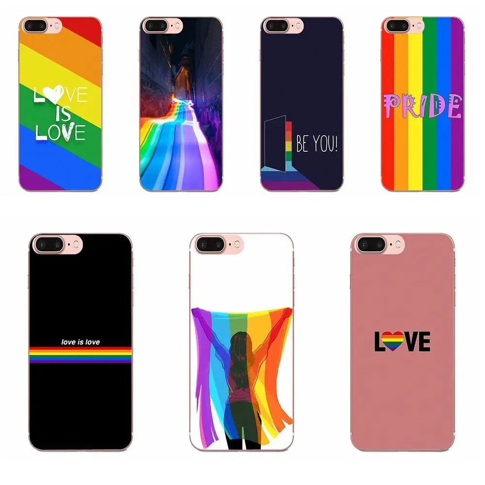 Lesbie Lgbt Радуга фестиваль Прайд Мягкая коробка вызова для Xiaomi Redmi Mi 4 7A 9T K20 CC9 CC9e Note 7 9