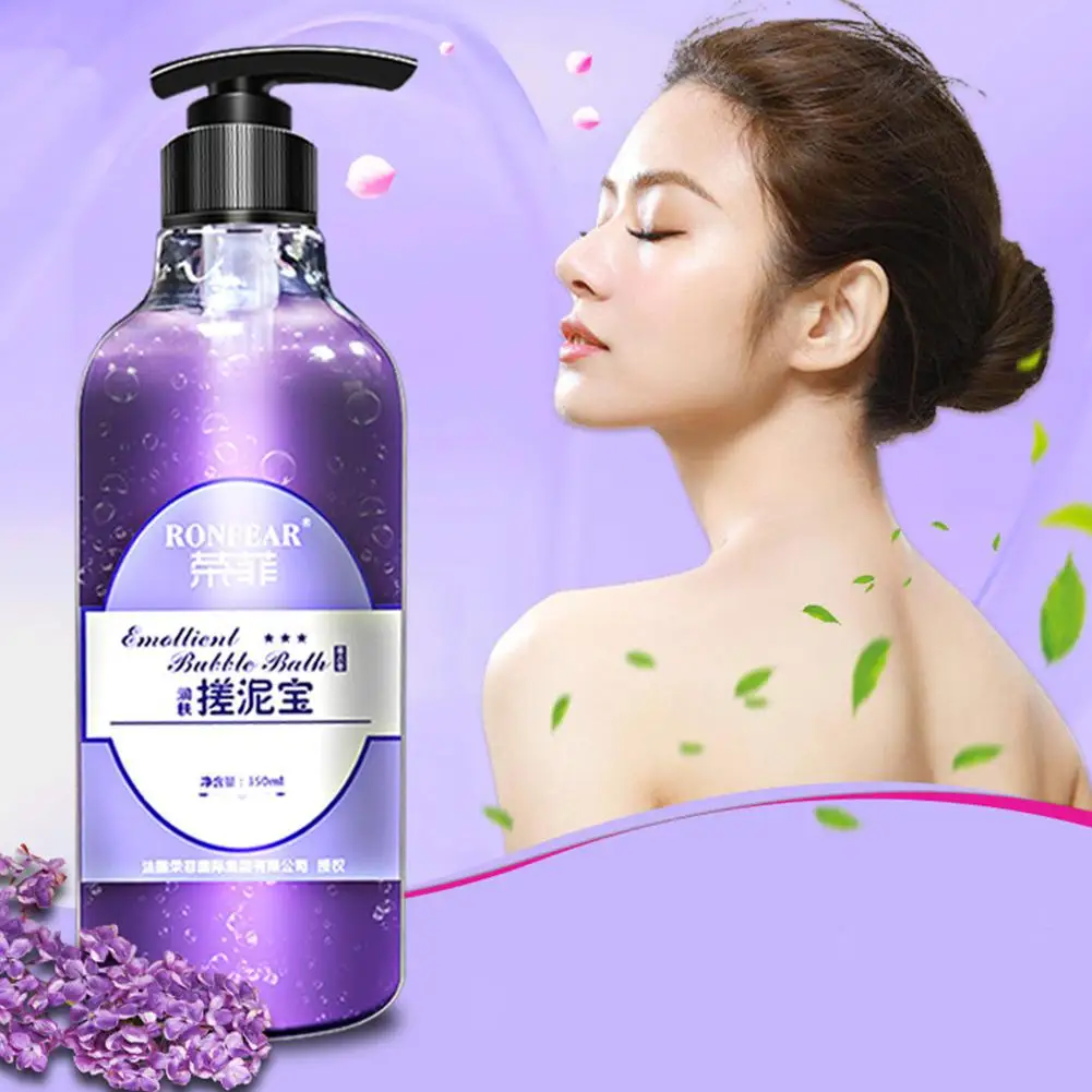 HobbyLane 350 мл Лавандовый гель для душа мытья всего тела быстрое - Цена: 
