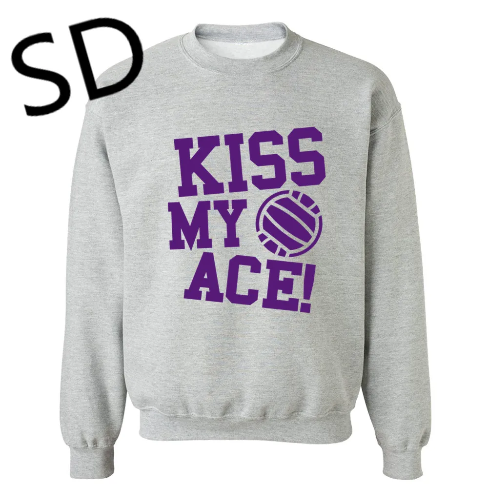 Дропшиппинг 3D толстовки мужские Kiss My Ace волейбол для влюбленных Толстовка мужчин