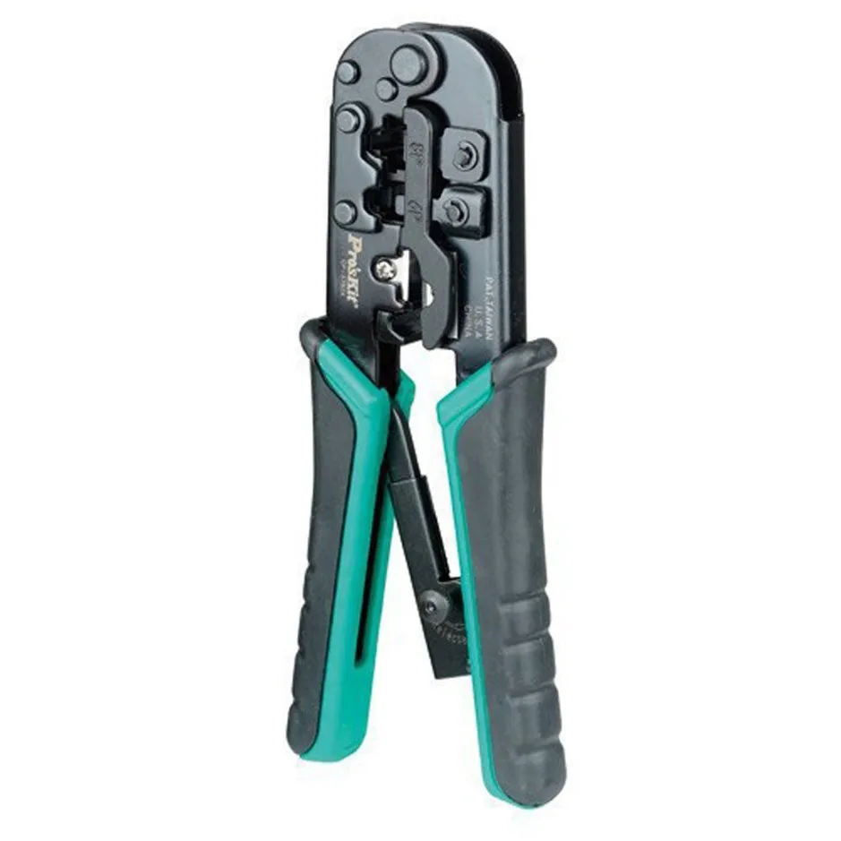 

High quality CP-376TR 4 P/6 P/8 P Telecom herramienta que prensa 190mm plastico Cable de acero