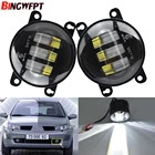 Стайлинг автомобиля светодиодный ные Противотуманные фары для Renault Megane 2 Saloon LM0 LM1 2003-2015 для Megane 2 Estate KM0 KM1 2003-2015