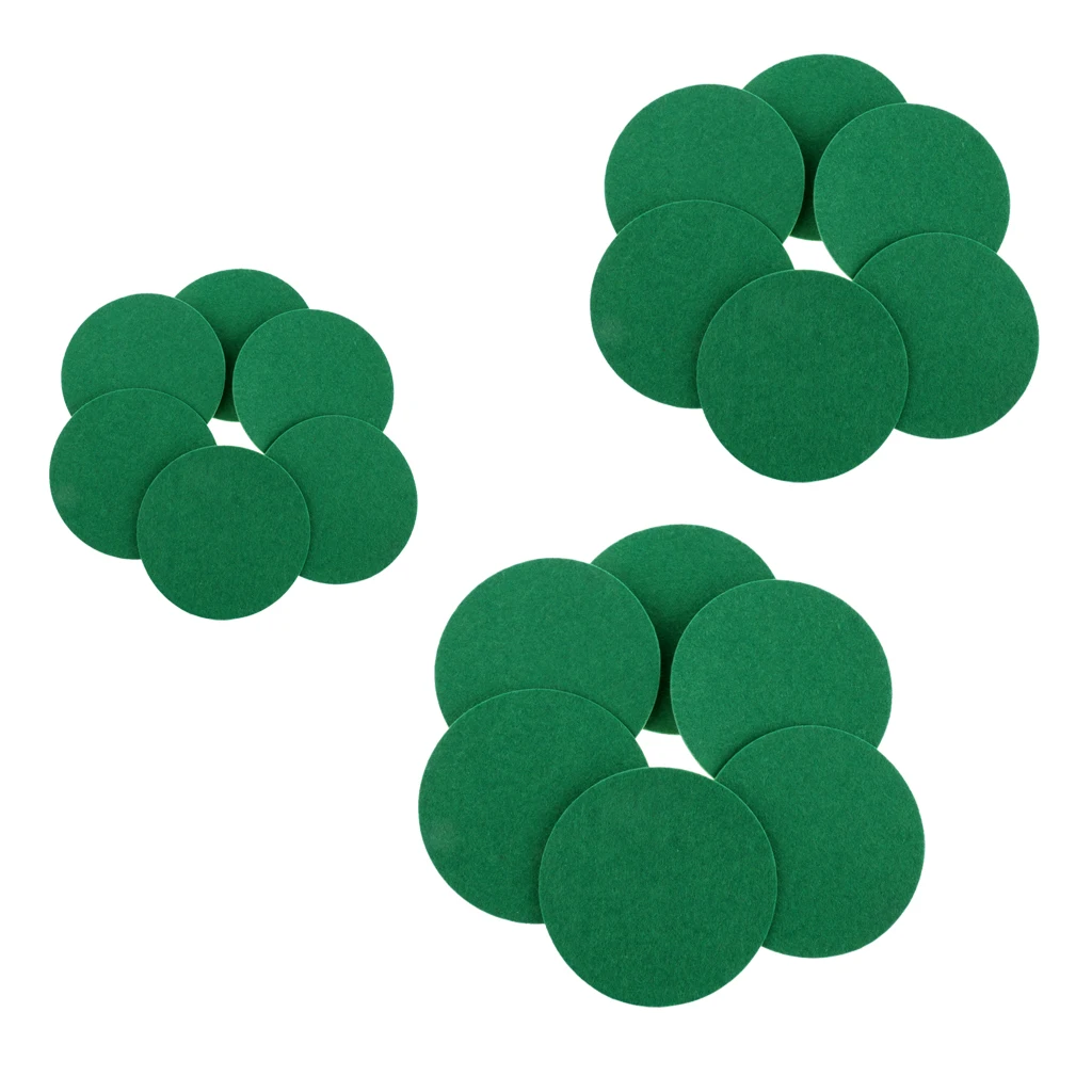 Войлочные накладки на стол для аэрохоккея набор из 6 шт. зеленые 60 мм 74 94 | Спорт и
