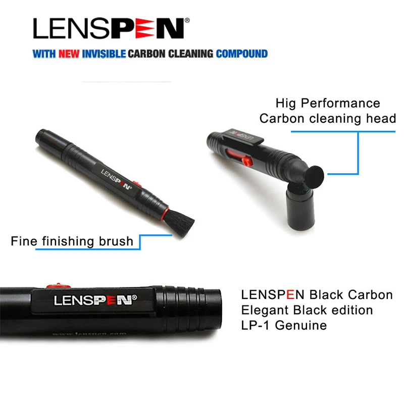 Lenspen 7 в 1 чистящий костюм для камеры, ручка, щетка для объектива, бумажная ткань для очистки, воздуходувка для объектива Nikon Canon, оптический стеклянный объектив