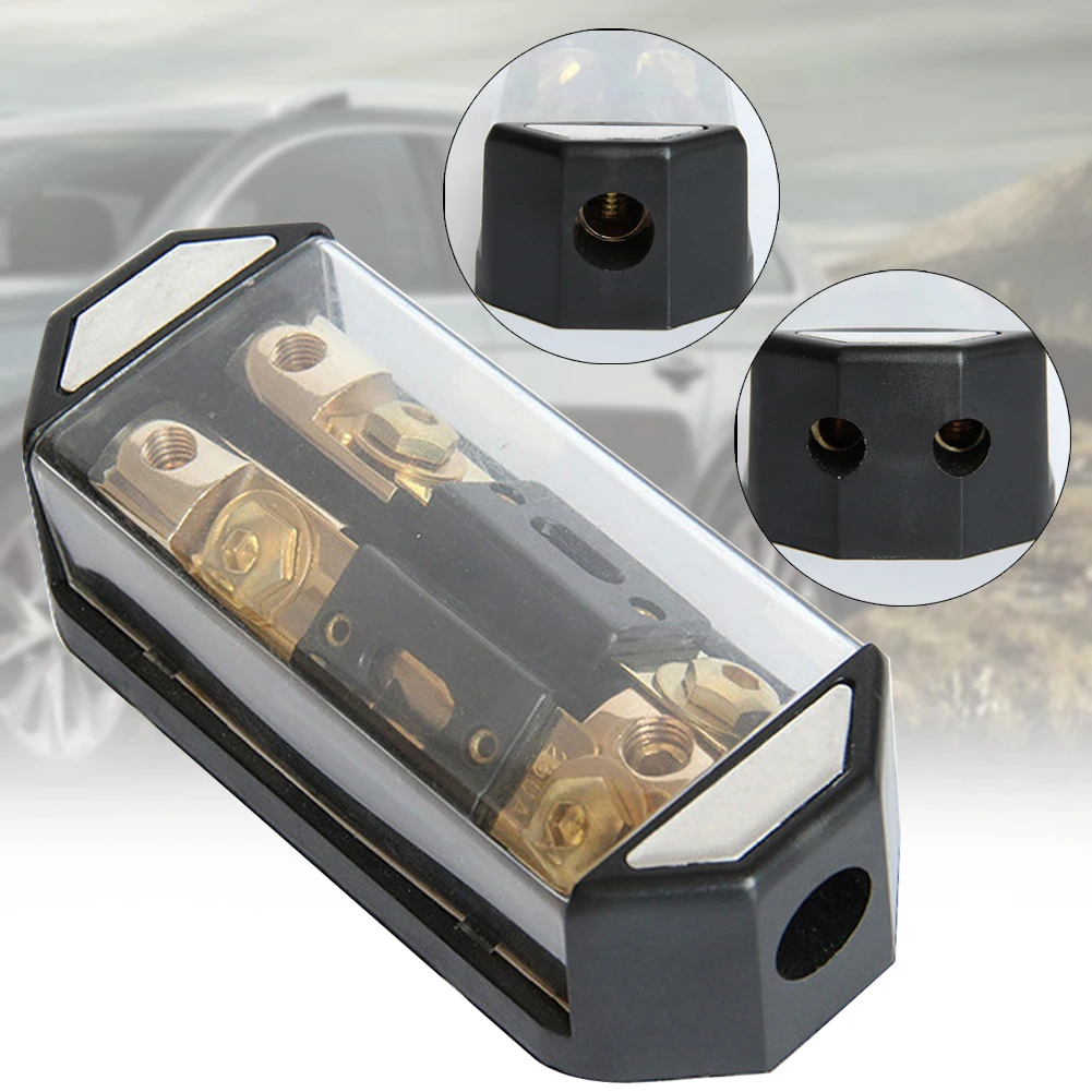 С крышкой надежное 2 полосное аудио прочное распределение аксессуаров 100А