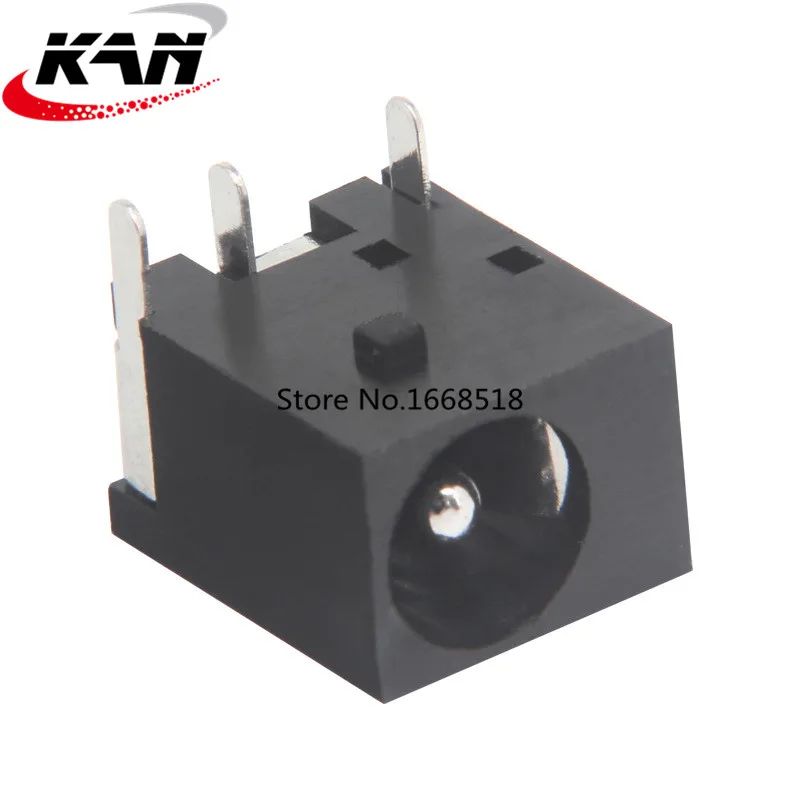 10Pcs/lot DC-044 5.5x2.1mm DC Power Jack Socket 3Pin Connector DC044 5.5*2.1mm Supply Interface 3-Pin Panel Mount Plug | Обустройство