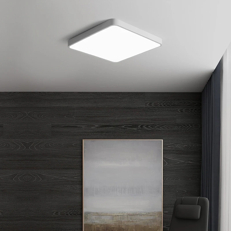 Светодиодный потолочный светильник прямоугольная лампа с дистанционным