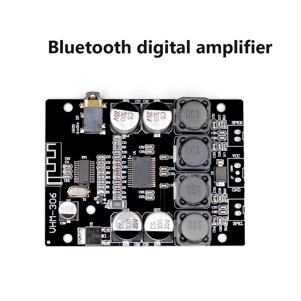 Bluetooth 4 2 2x30 Вт 8-26 В Плата усилителя DIY игрушки модель DC стерео аудио цифровая плата