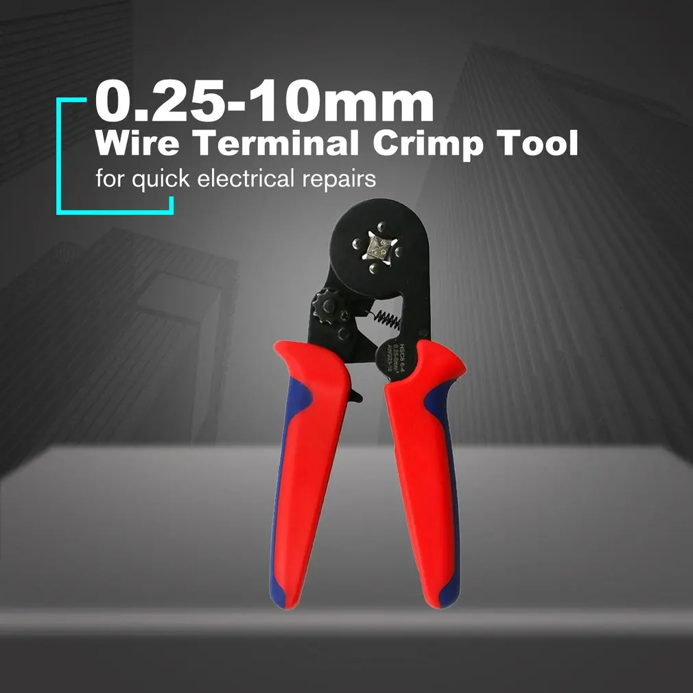 Self-adjusting Crimping Pliers With 1200 Wire Terminal Crimp Connector Tubular Terminal Crimping Tool Hand Tool