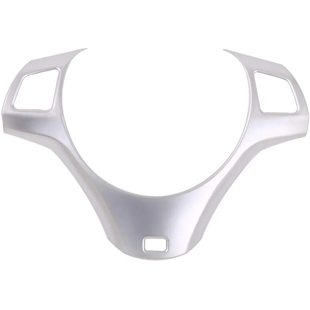 

Suitable for BMW 1 3 Series M Sport Coupe E82 E87 E90 E93 2005-2014 ABS silver car steering wheel decorative cover auto parts