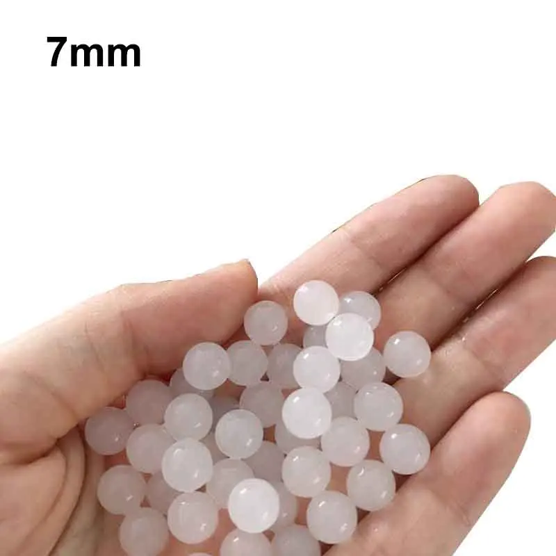 Усиленная твердость 7 8 мм гелевые шарики Кристальные пули для Игрушечного