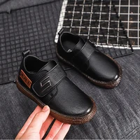 kids genuine leather shoes for boys school show dress shoes flats classic british oxford shoes children wedding loafer moccasins