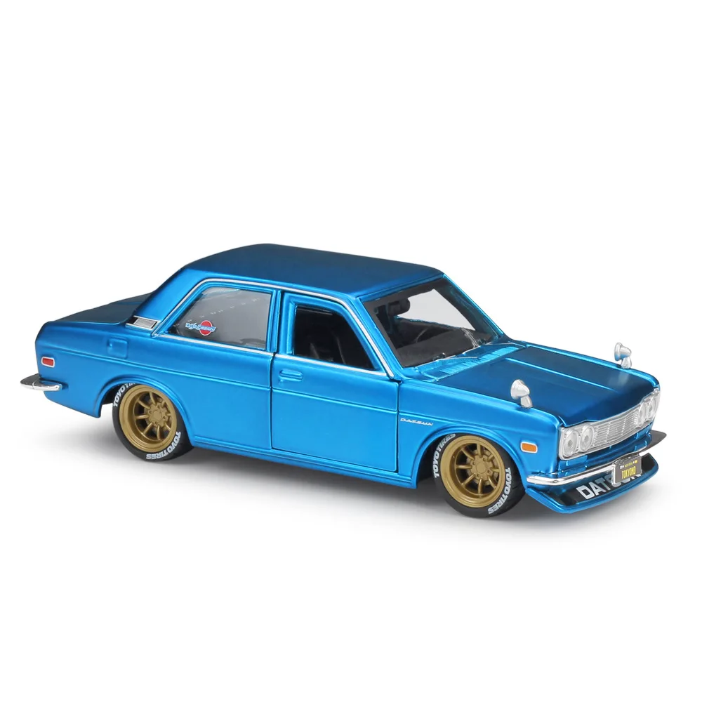 Maisto 1:24 Токийский дрифт 1971 Datsun 510 модифицированная модель автомобиля из сплава