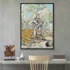 Картина Сальвадор Дали с омлетами, известный постер на холсте с масляной живописью, настенная живопись для гостиной