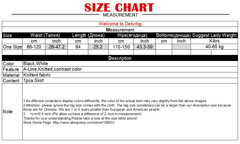 

Women's Fashion Shiny Stripes Knitted Skirt Korean Female High Waist Black White Contrast Color Midi Skirts Faldas Autumn SK596
