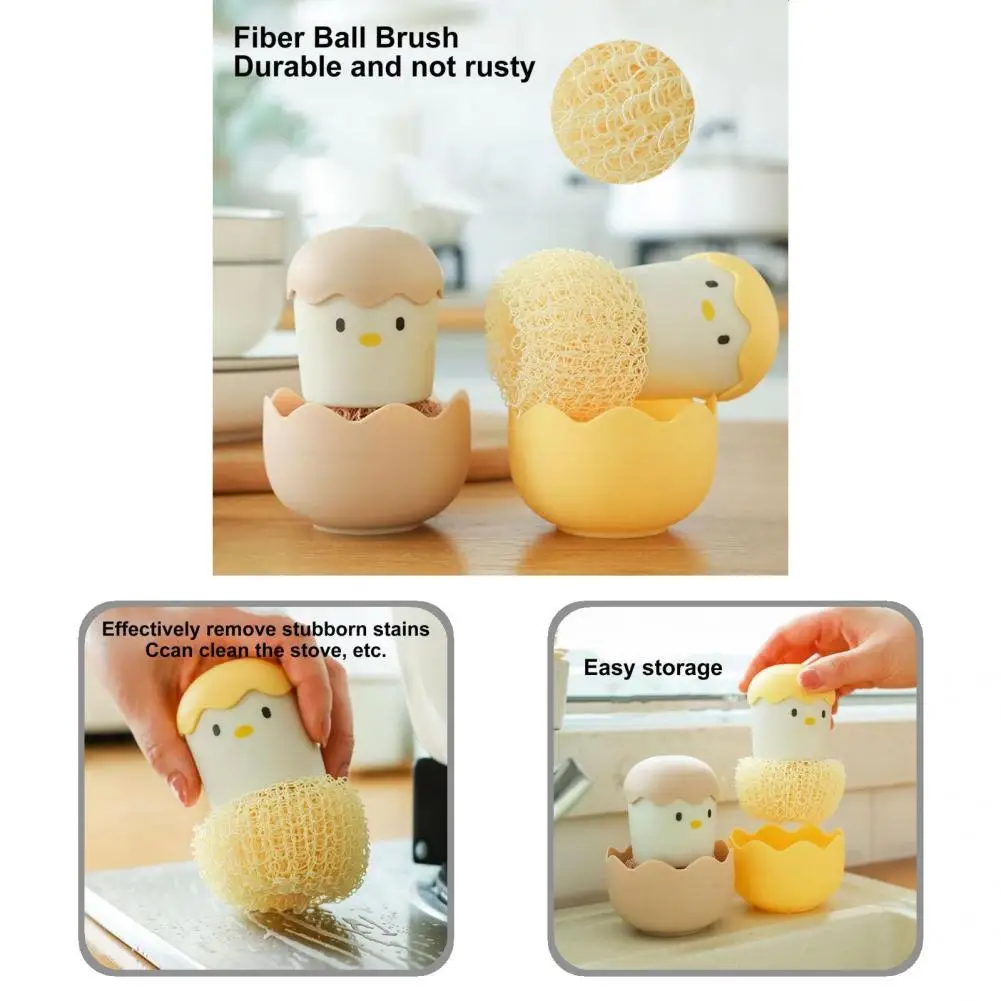 

Щетка для мытья посуды, полезное водопоглощение, горшок для промывания кисти, прочная практичная кухонная щетка