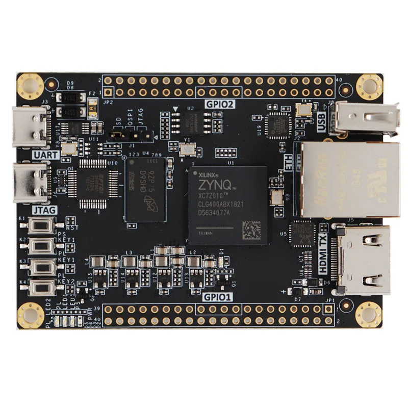 Макетная плата FPGA ZYNQ7000 XILINX XC7Z020 с JTAG программатором Ethernet USB хост UART HDMI-совместимая