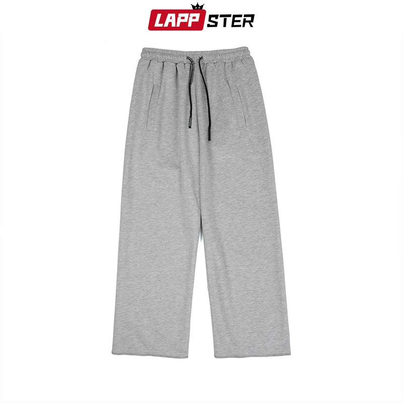 Брюки LAPPSTER мужские с широкими штанинами винтажные хлопковые однотонные