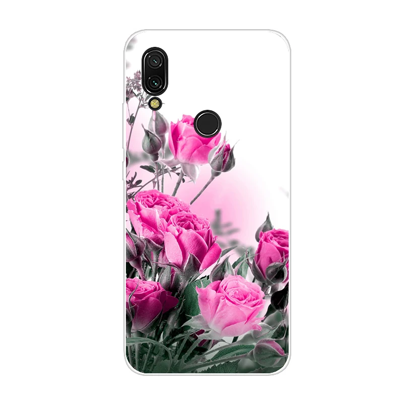 Для xiaomi redmi 7 чехол силиконовый рисунок мягкий ТПУ для xiaomi redmi 7 Чехол 6,26 дюймов snapdragon 632 модель fundas coque бампер