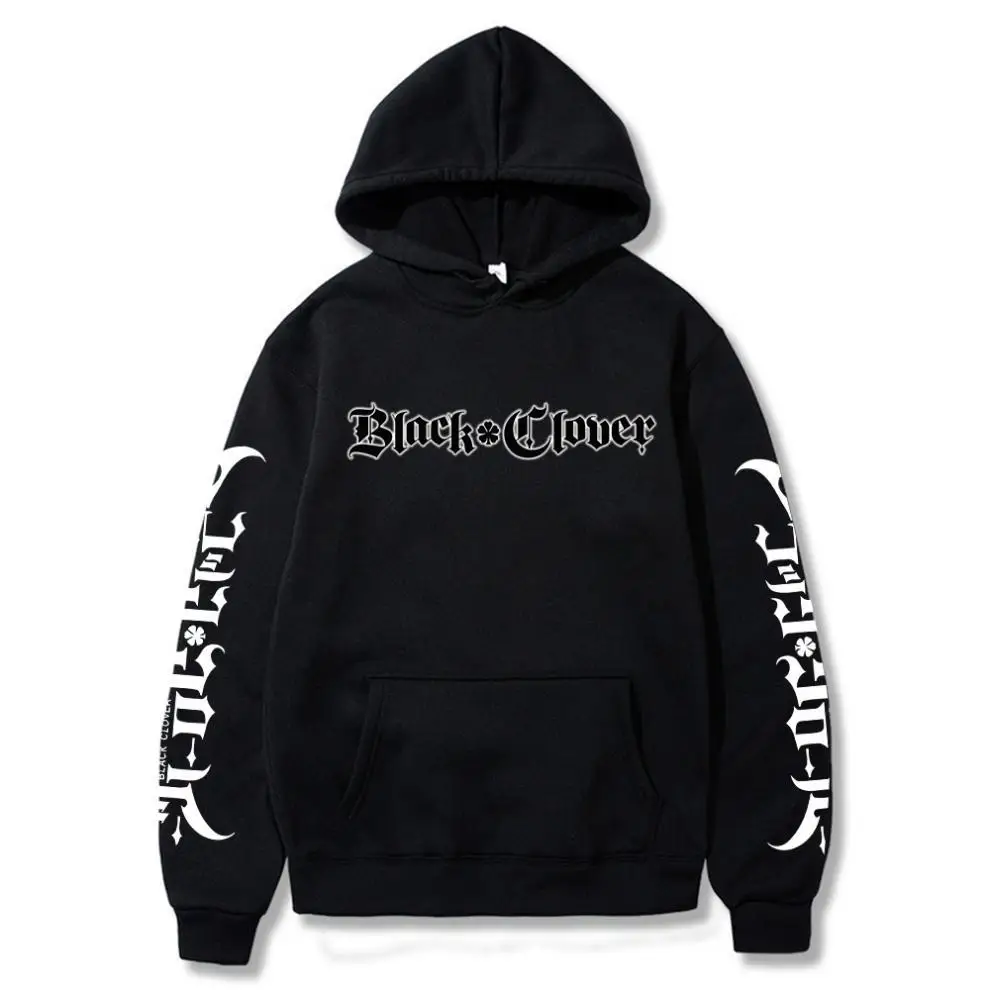

2021 New Anime Black Clover Asta Hoodie Men/Women Casual Student Sweatshirt Streetwear Harajuku Unisex Pullover Oversize Tee Top