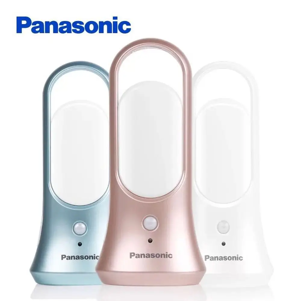 Panasonic светодиодный мини портативный ночник фонарик тело датчик движения свет авто вкл/выкл лампа