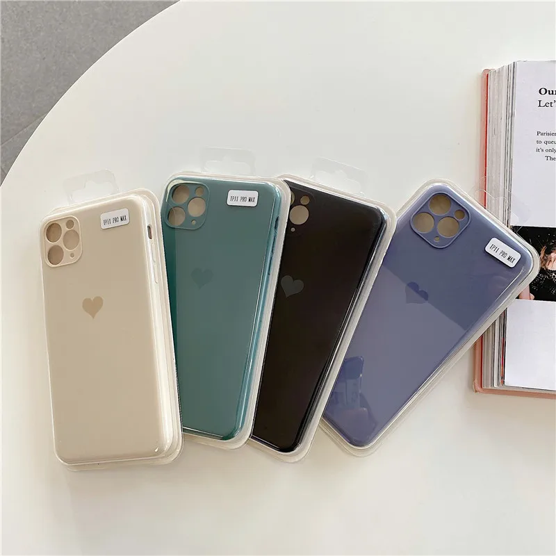 Силиконовый чехол для iPhone 11 Pro X XR XS Max 8 7 Plus | Мобильные телефоны и аксессуары