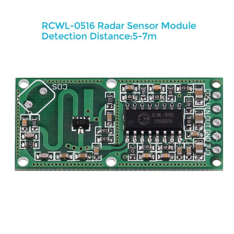 5 шт. RCWL-0516 микроволновый радар Датчик умный переключатель модуль индукции