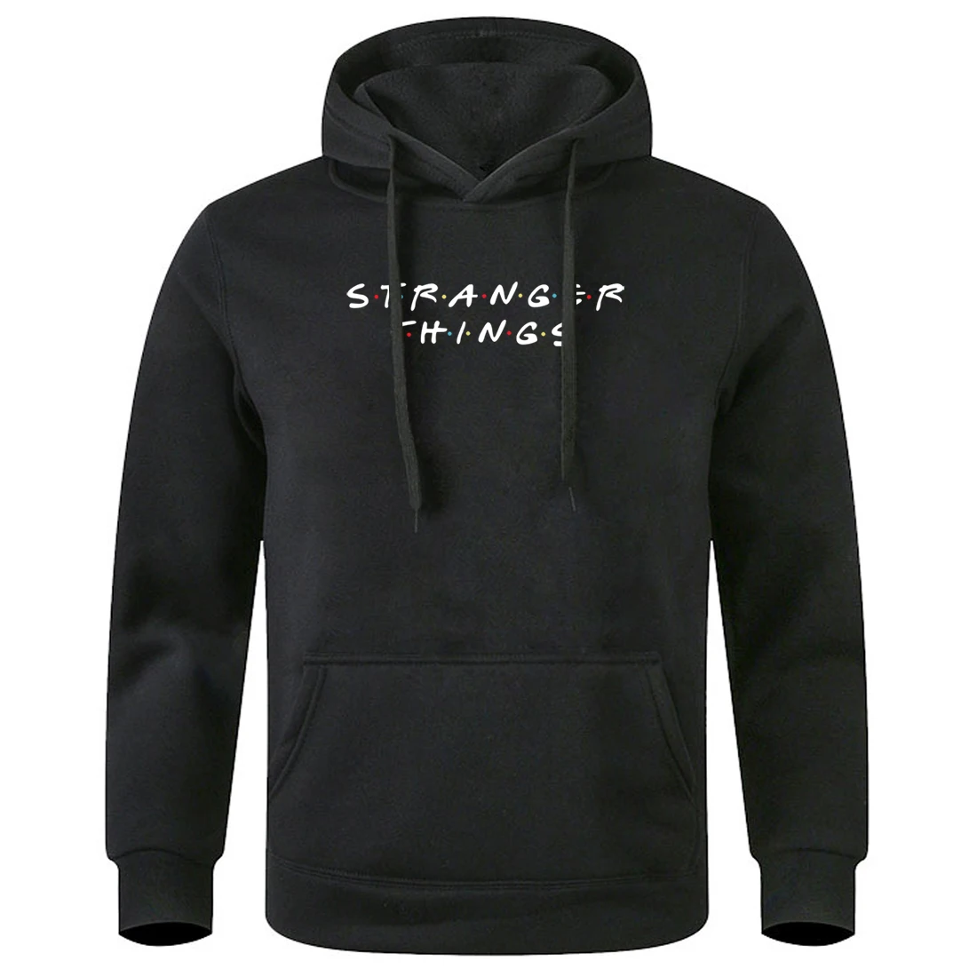 Мужские топы с капюшоном странные вещи худи 2020 сохраняющие тепло весенне-зимние