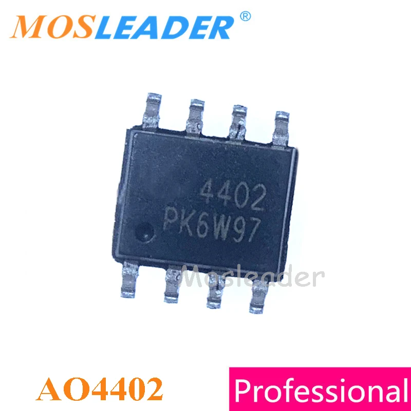 Mosleader 100 шт 1000 SOP8 AO4402 AO4403 4402 4403 высокое качество|sop8| |