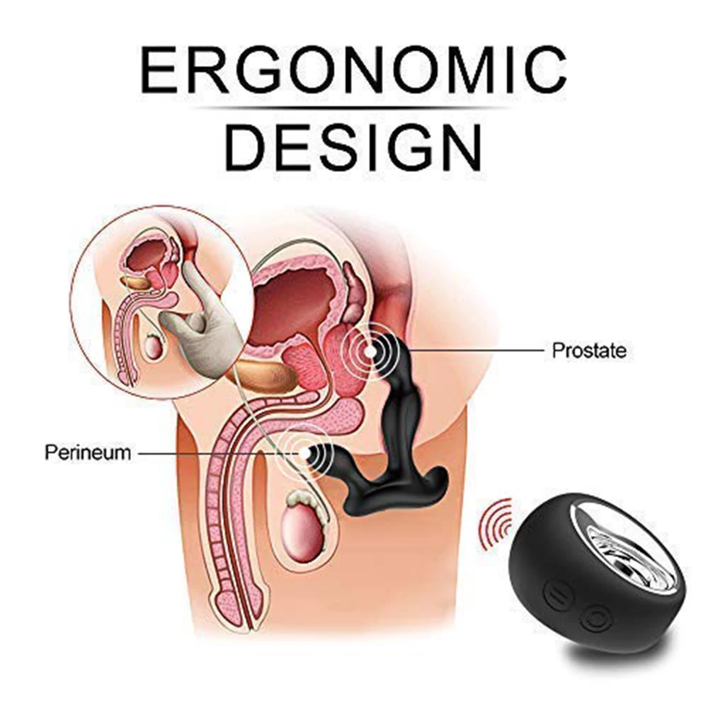 Беспроводной пульт дистанционного управления Вибратор мужской массажер
