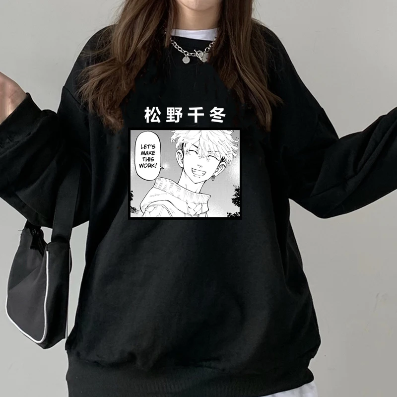 

Толстовка с капюшоном для мужчин и женщин, Токийский Мстители, аниме Matsuno Chifuyu Graphic, свитшот с капюшоном, одежда для женщин, весна-осень