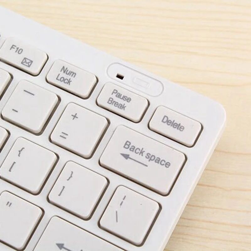 

Ultra-Thin Wireless Keyboard and Mouse Combination, for Notebook Desktop Computers