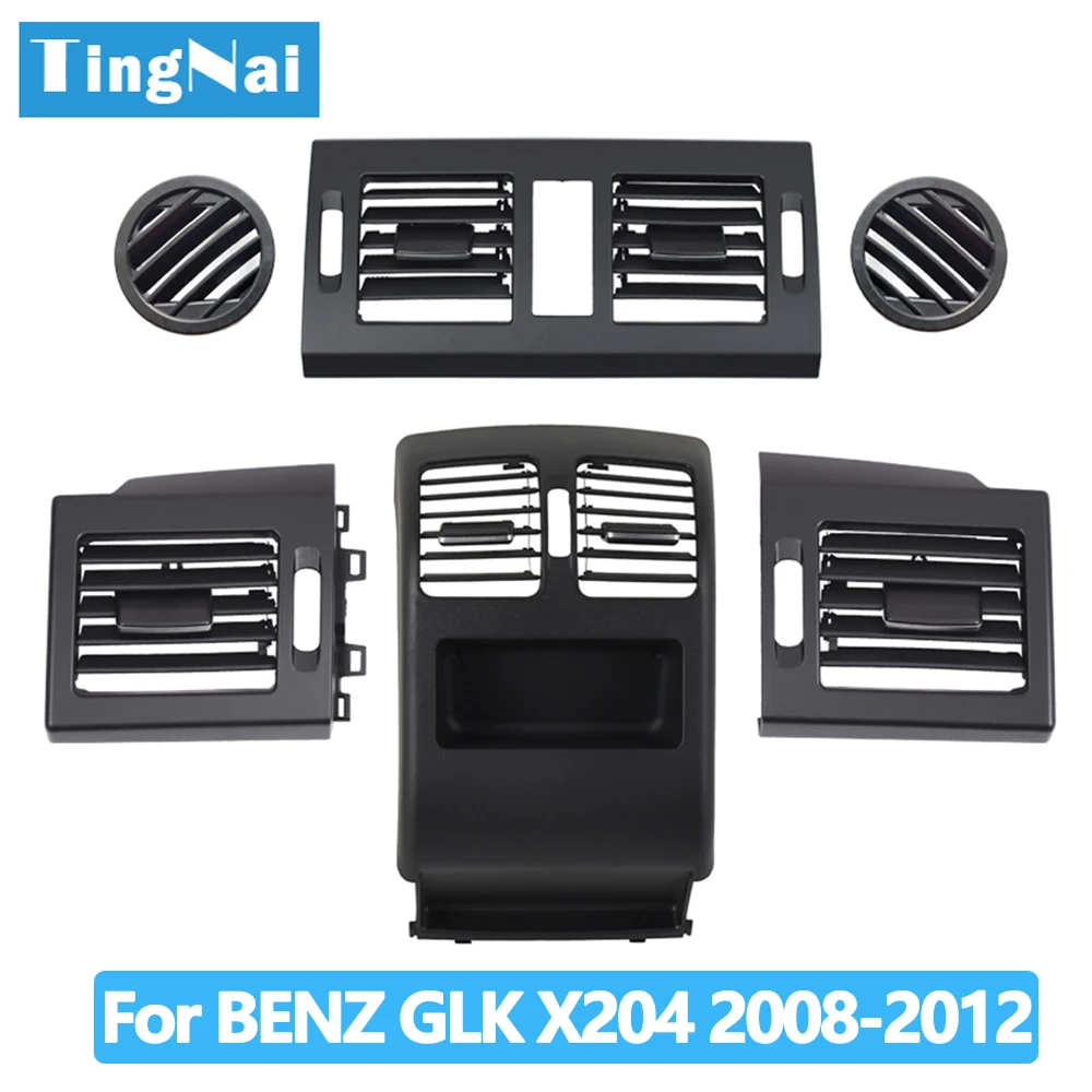 

LHD Central Dashboard Left Right Rear AC Vent Grille Panel Cover For Mercedes Benz X204 GLK Class 220 250 300 350 2008-2012