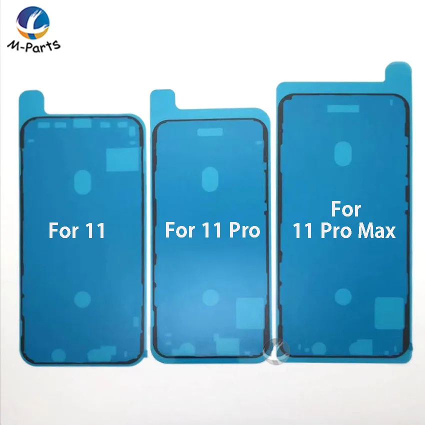 10 шт./лот водонепроницаемый клей для iPhone 6 6S Plus 7 7P 8 8P X XS XSM XR 11 Pro Max 11Pro SE2 ЖК экран стикер на переднюю