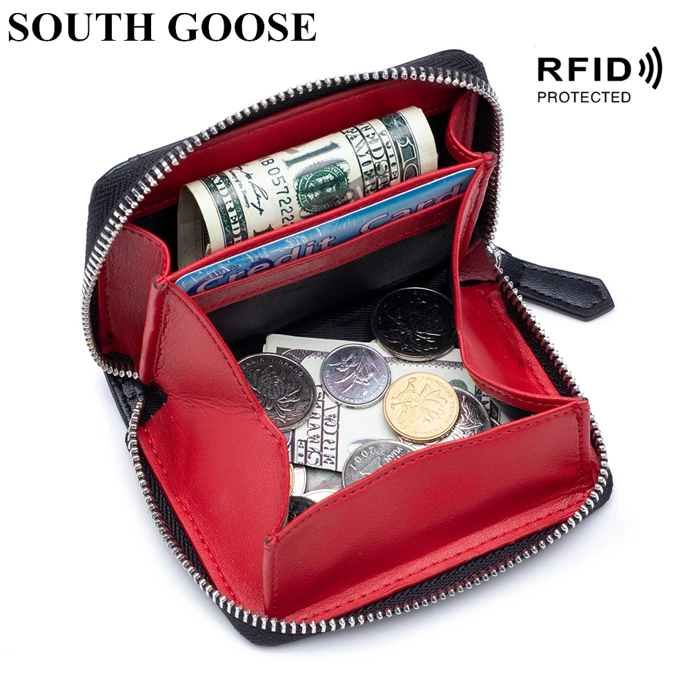 Простой кошелек из натуральной кожи для мужчин и женщин маленький бумажник с