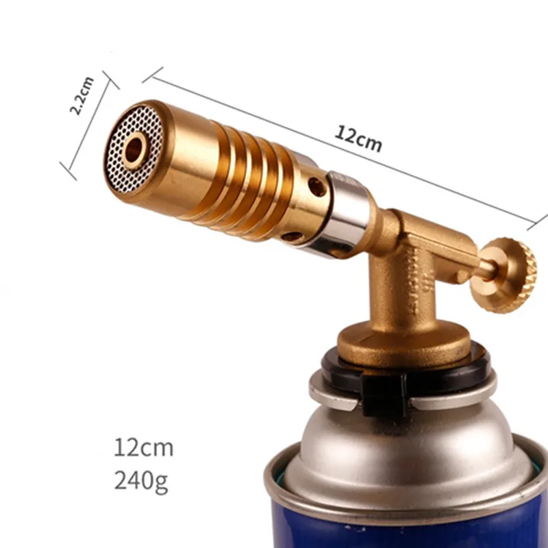 

New Brass Gas Torch Brazing Solder Nozzles Durable Welding Heating Burner for Cylinders