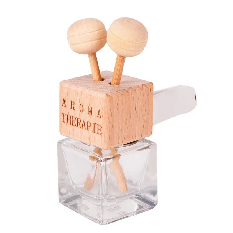 Без духов автомобильный Кондиционер зажим для пустая стеклянная бутылка