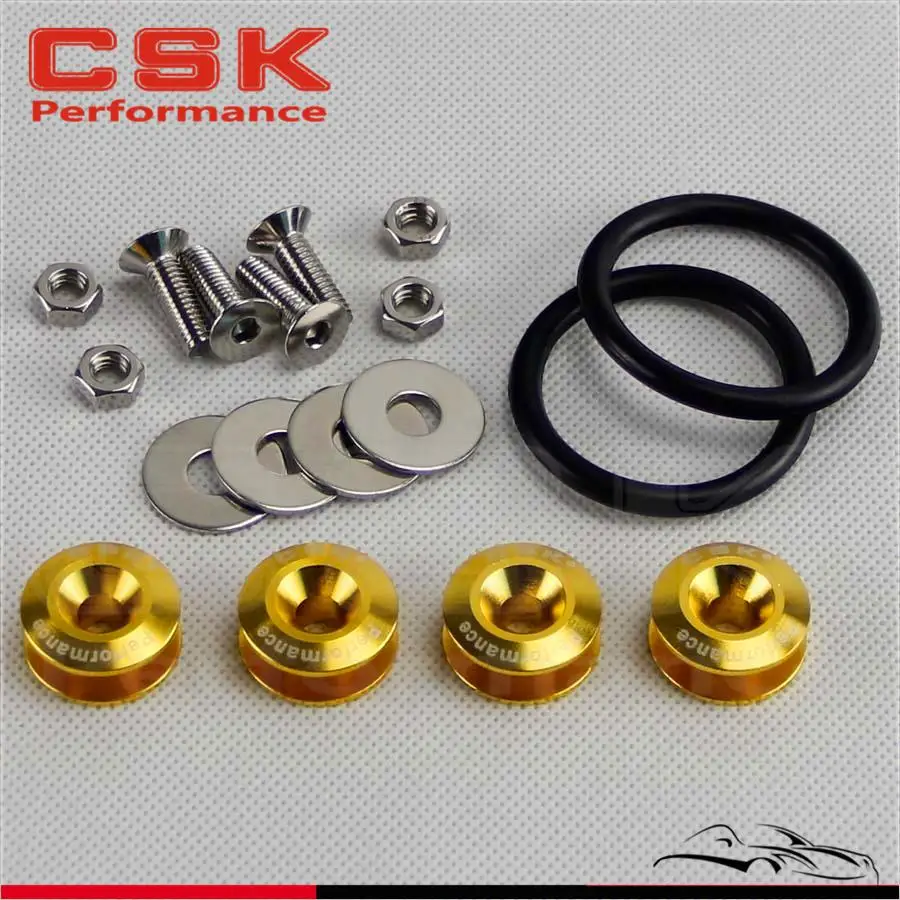 4 * M6 JDM быстросъемный фотоальбом для бампера крыла багажника крышки люка-6 цветов