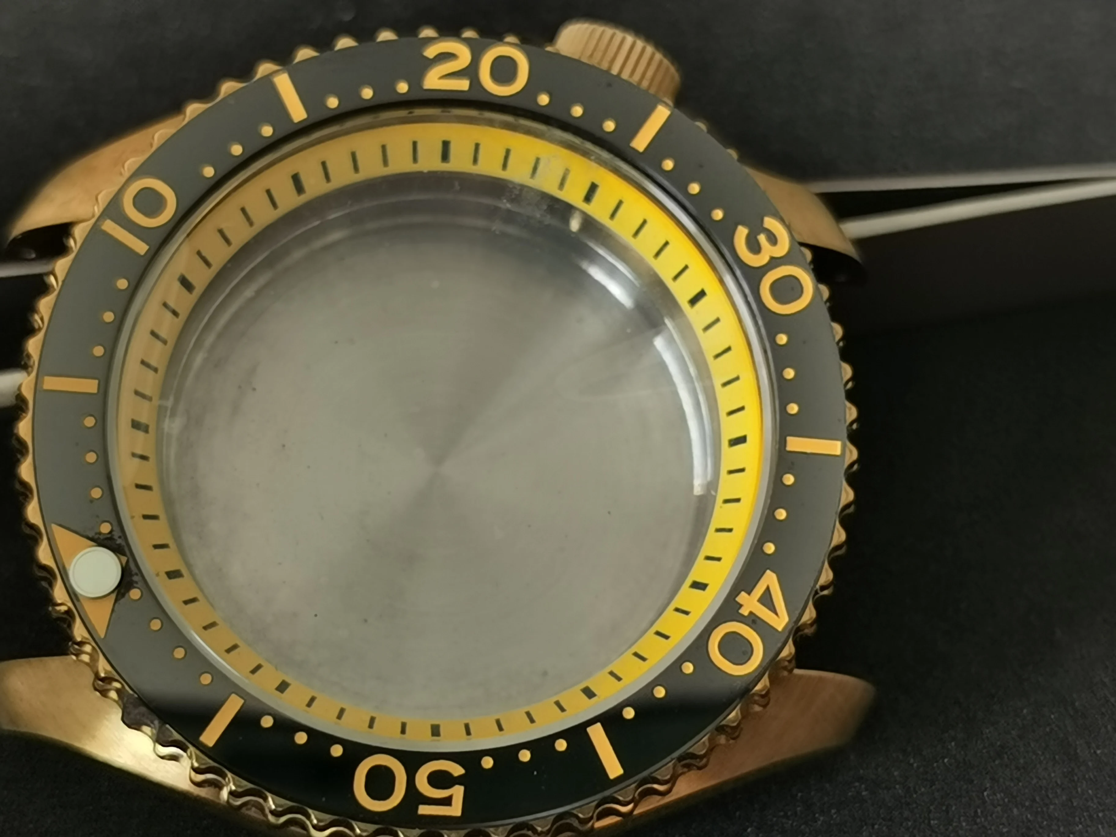 Запчасти для часов SKX007 алюминиевая фотовспышка сапфир Водонепроницаемость 200 м