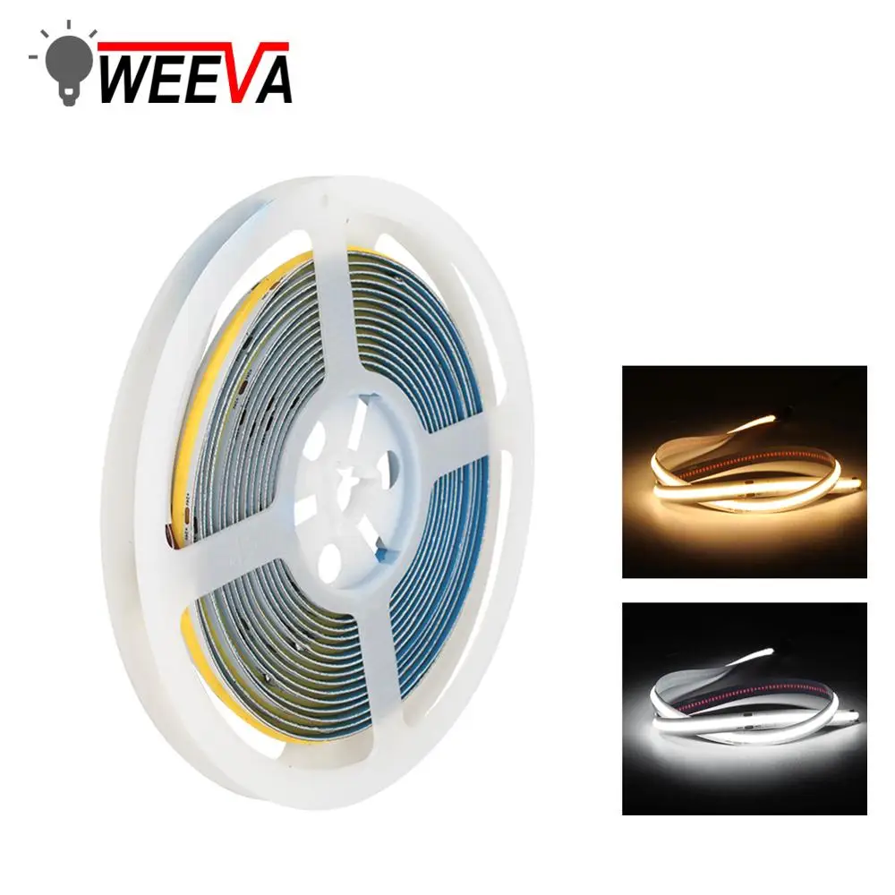 Гибкая светодиодная лента 24 В постоянного тока 512 светодиодов 12 Вт 50 см 1 м 2 3 4 5