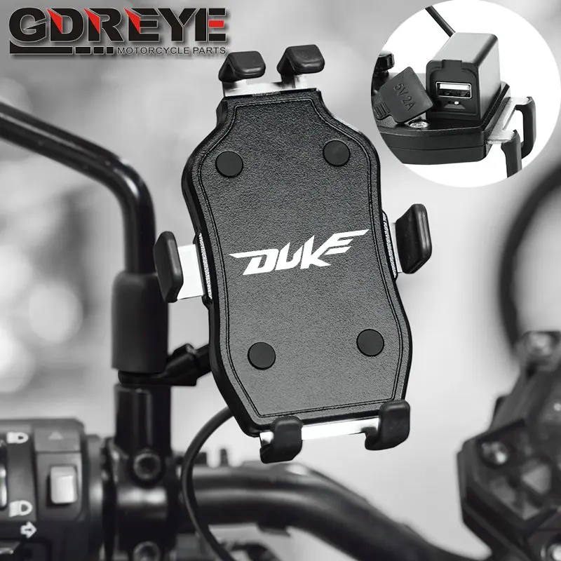 Для KTM DUKE 125 200 250 390 690 790 DUKE390 DUKE200 на руль мотоцикла или мобильный телефон держатель