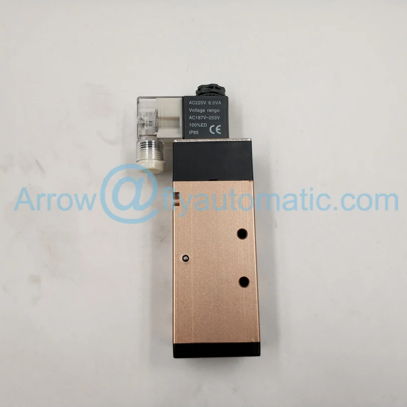 4V410-15 1/2 &quot &lt Airtac Тип&gt дюйма 5 портов 2 Позиции электромагнитный клапан |