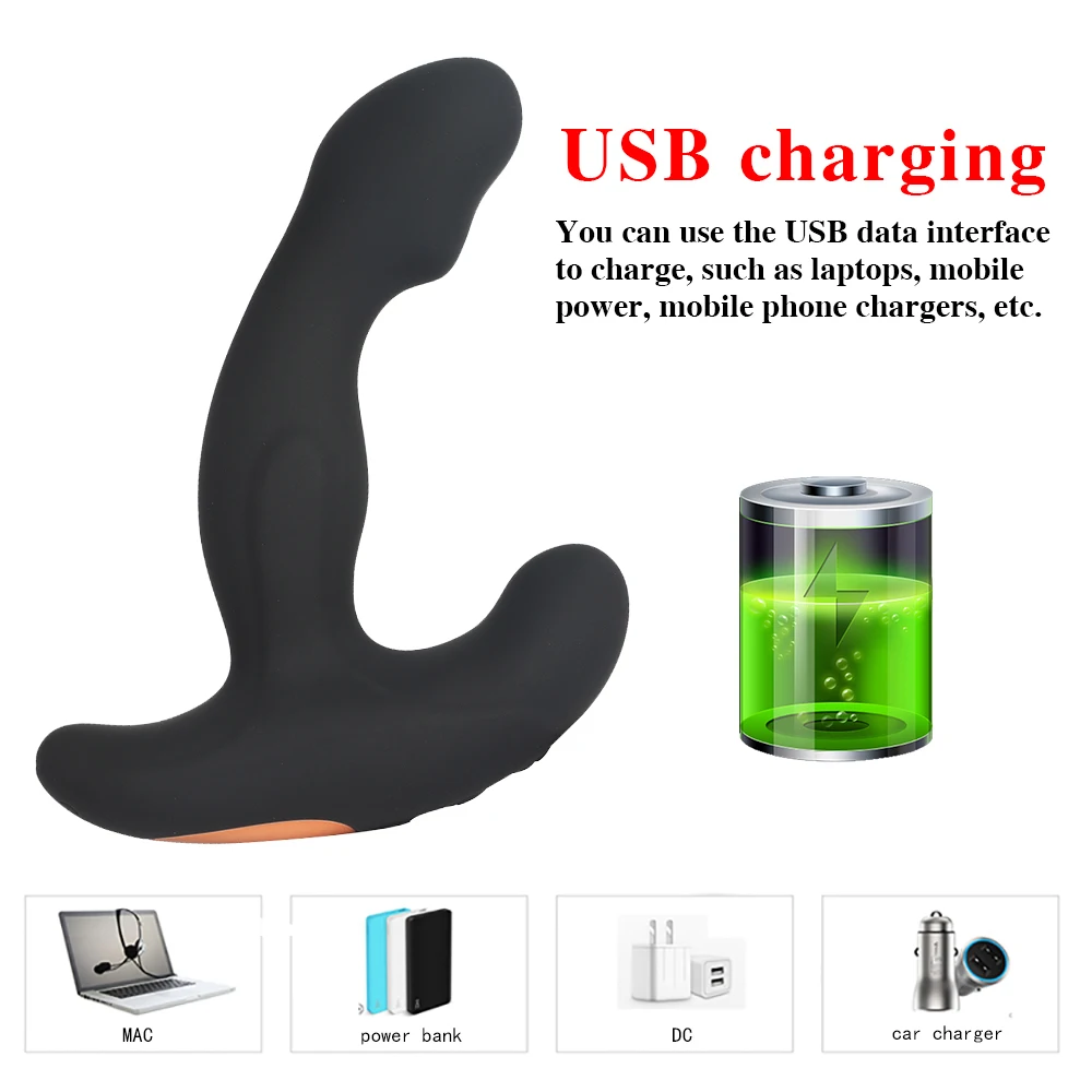 Беспроводной удаленный Анальный вибратор для мужчин секс-игрушки Анальная