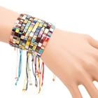 Женские браслеты с бусинами Go2boho Miyuki, изящные браслеты с бусинами Tila в стиле бохо, летняя пляжная бижутерия, подарок для девушки, браслеты с бусинами 2021