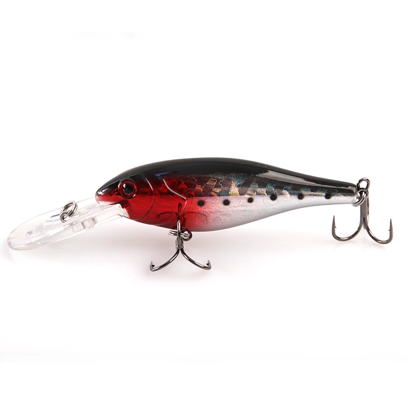 8 3 г приманка для длинного литья Воблер мелкой рыбы crankbait пластиковая жесткая