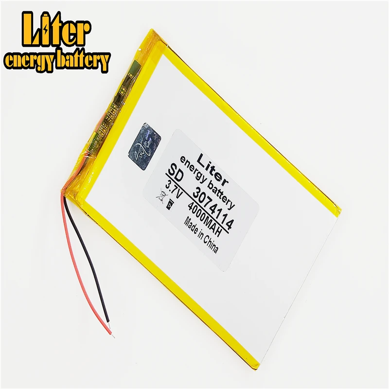 3 7 V литий-полимерная батарея 4000 mah ультратонкий hih-емкость DIY планшет 3074114 |