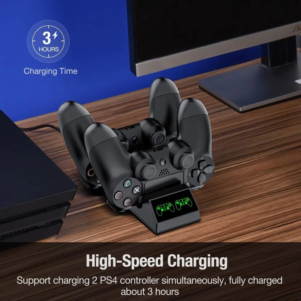 Зарядное устройство для контроллера Ps4 USB зарядная док-станция игровых