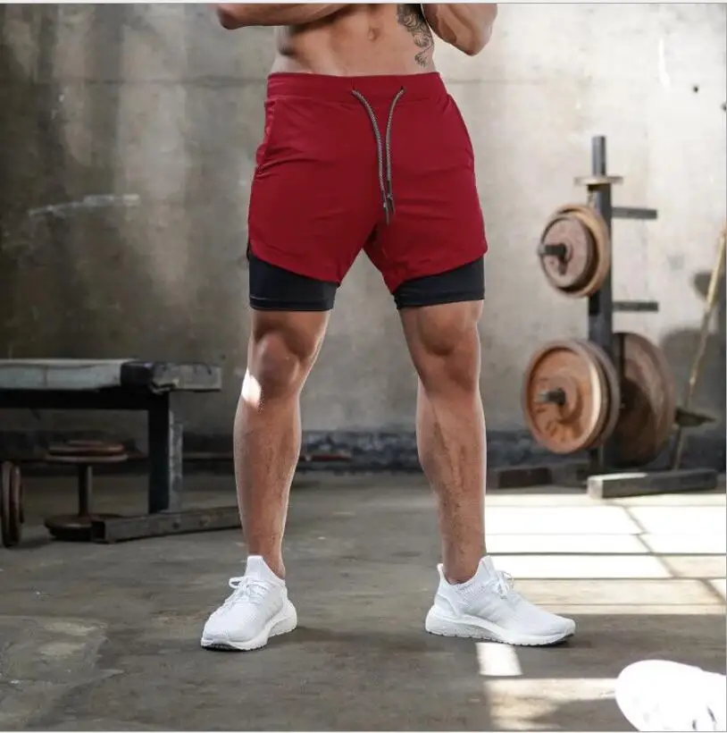 

Running Fitness Pants Breathable Jogging Men's Sports Gym Fitness Exercise Quick Dry Beach Shorts Men's Summer Running Shorts