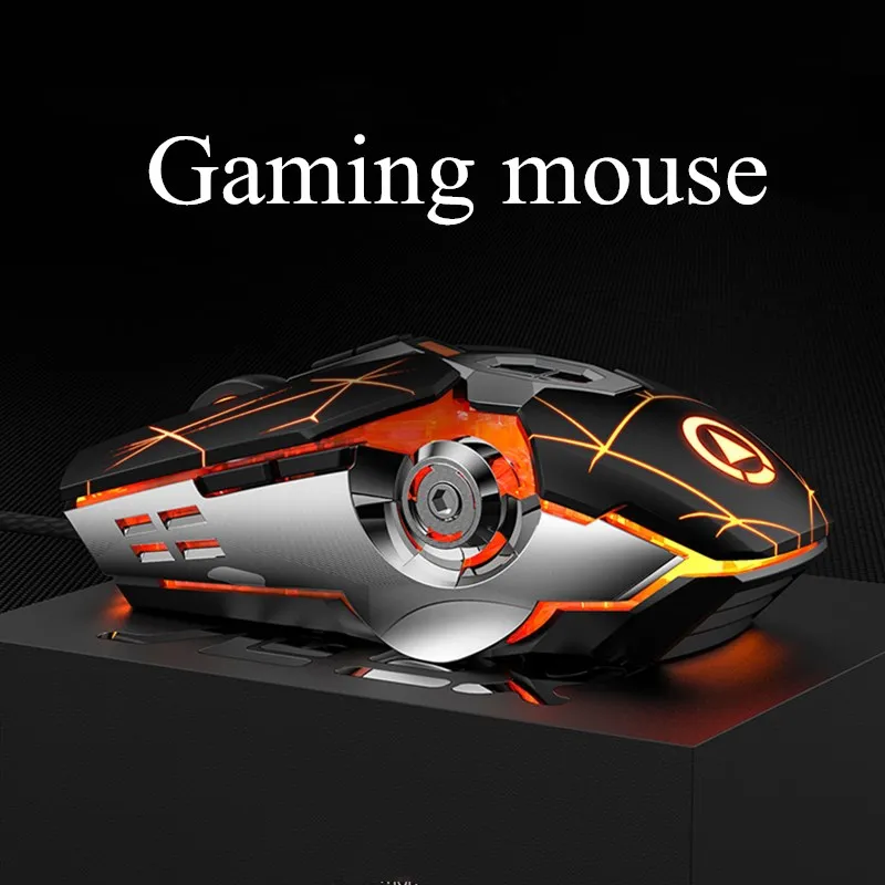 

Fourth Gear 3200dpi Wired Gaming Mouse Mechanical Mouse PC Gamer Computer Mouse High Speed Interface USB Mouse Private Model