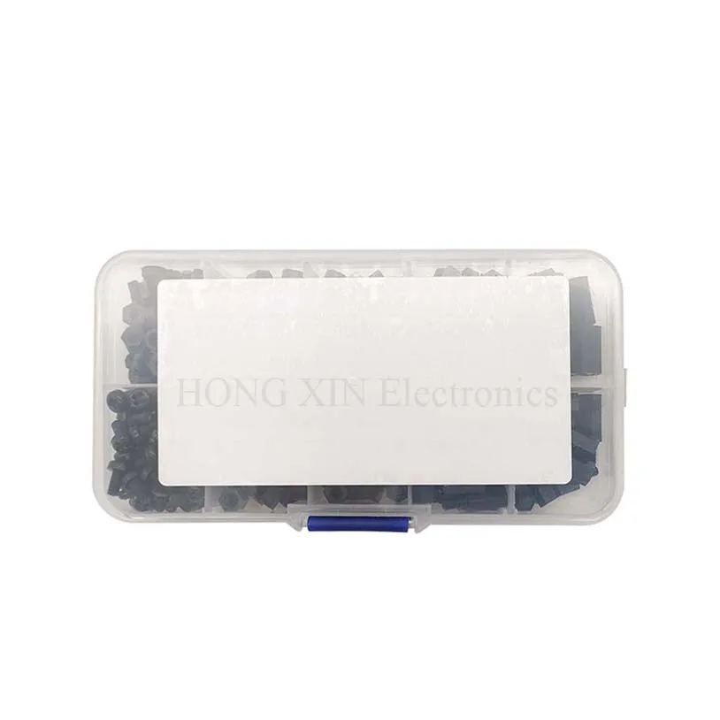 300 шт. набор нейлоновых белых шестигранных гаек M3|nut spacer|spacers screw nutspacer nut |