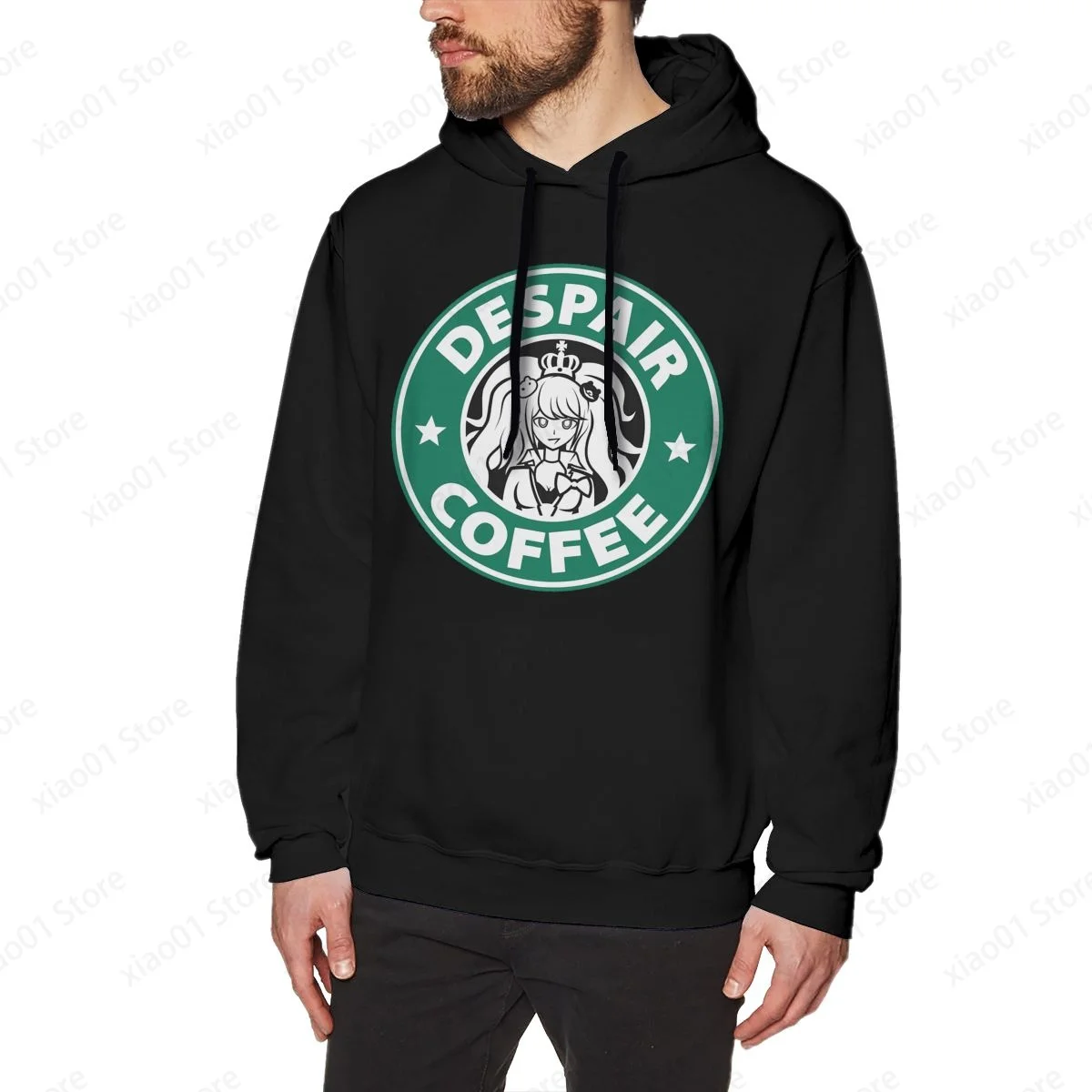 

Despair Coffee Danganronpa Hoodie Sweatshirts Fashion Graphics Harajuku Streetwear Hoodies